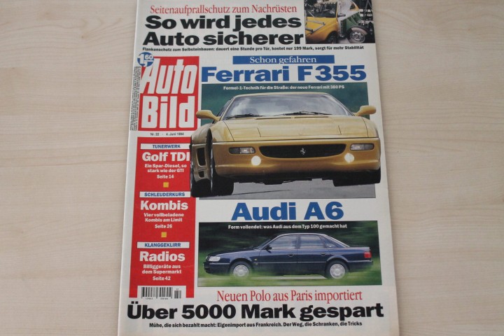 Deckblatt Auto Bild (22/1994)